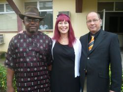 Chairman of Akamkpa, Micheal Olory w Linnie & Andrew