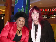 Peggy Nkonyeni and Linnie